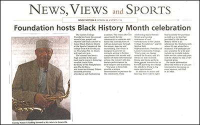 “Foundaton hosts Black History Month celebration”
